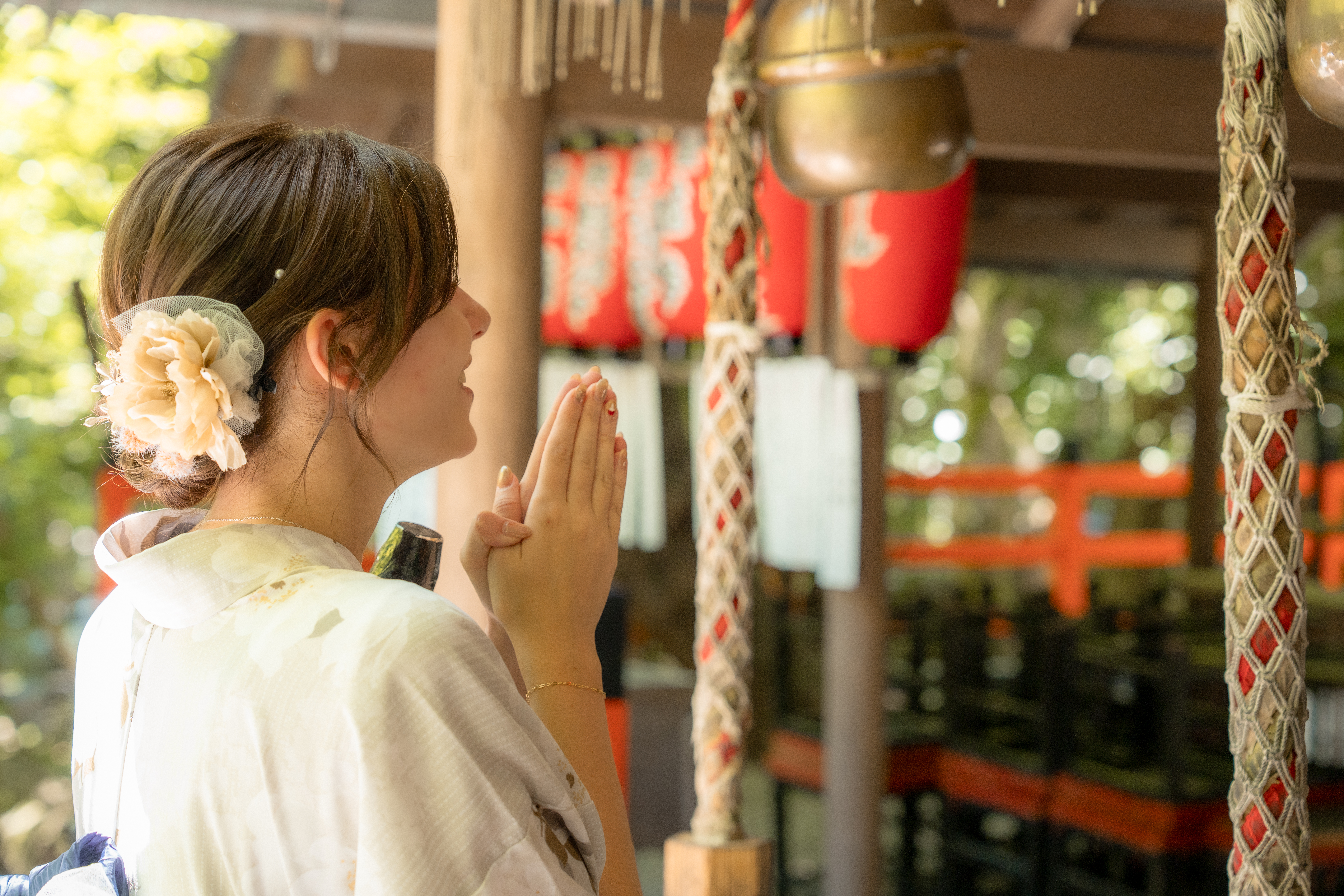 Guests with their Kyoto tea ceremony teacher