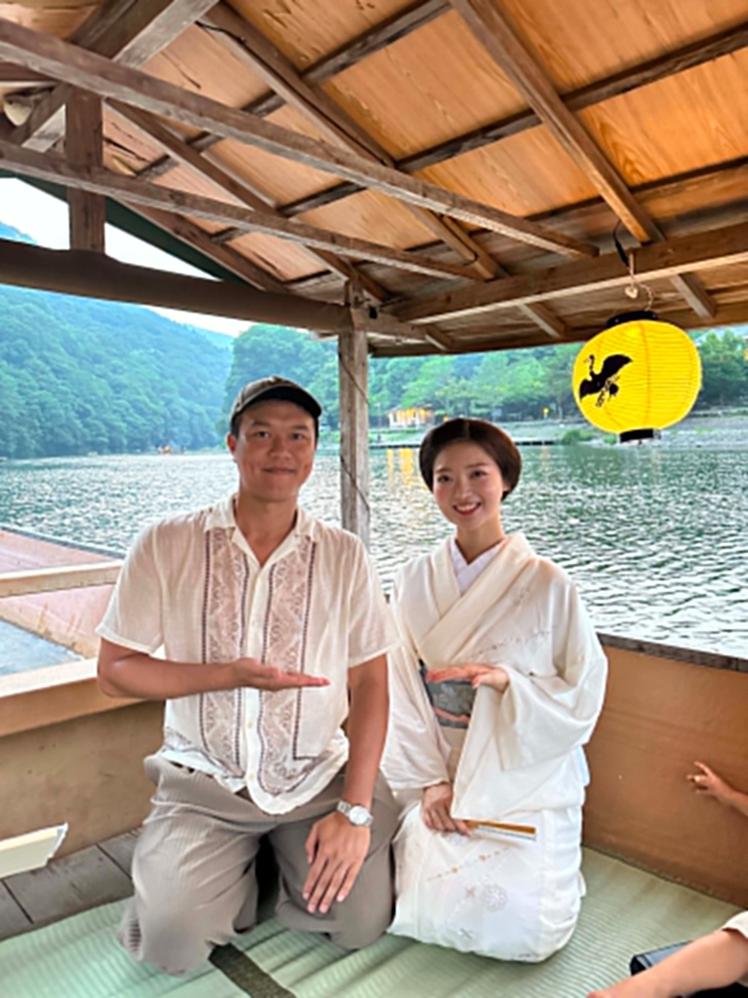Private Kyoto cultural boat experience
